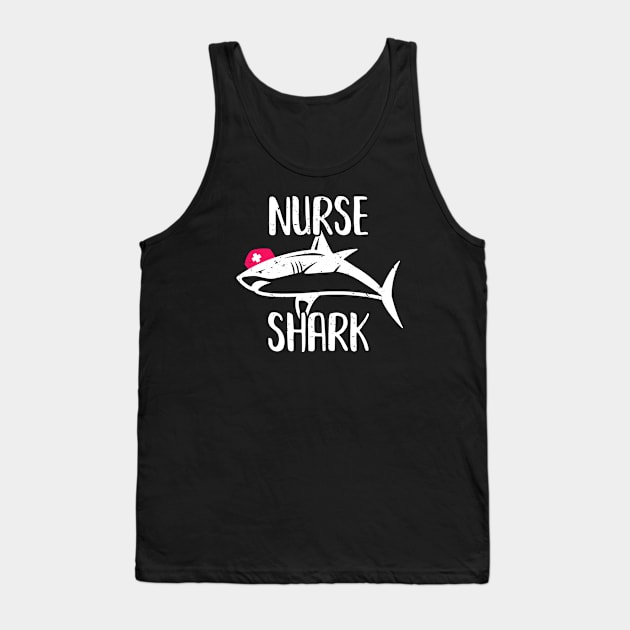 Nurse Shark Tank Top by PixelArt